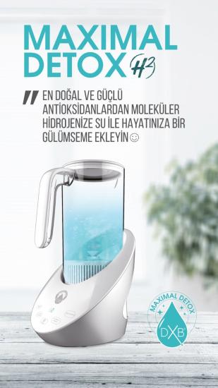 Maximal Detox Dxb Hidrojenli Su Üretim Cihazı